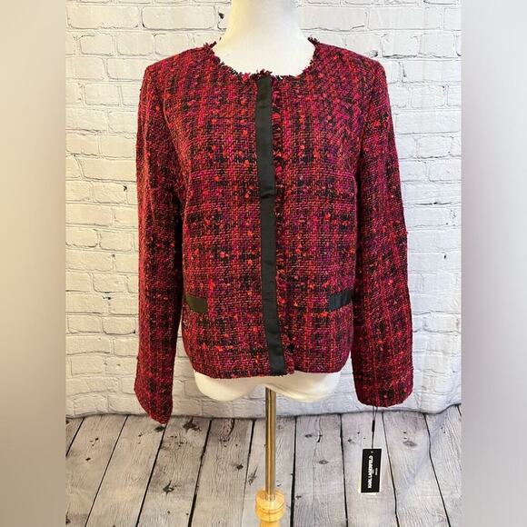 NWT-KARL LAGERFELD PARIS-Long-Sleeve Jacket-Sz 16 - Picture 6 of 10